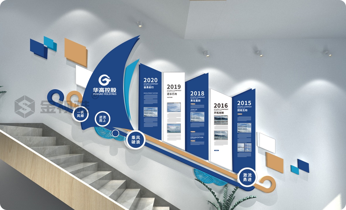 為企業提供企業展廳設計服務